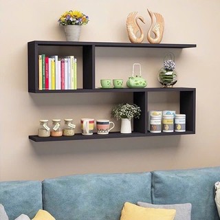 Kệ sách treo tường 100_80_20cm gỗ MDF lõi xanh dày 18mm