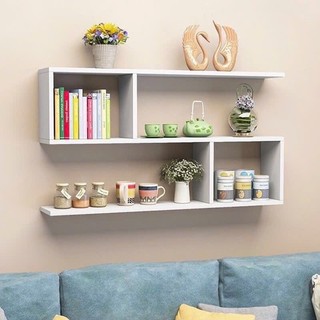 Kệ sách treo tường 100_80_20cm gỗ MDF lõi xanh dày 18mm