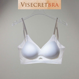 Áo Ngực Áo Lót Bra Su Có Đệm Mút Nâng Ngực Mút Dày 3CM  Mịn Không Lộ Viền Không Gọng Hở Lưng Thoáng Mát -- 240856