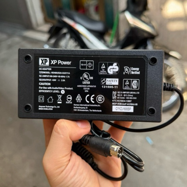 Dây nguồn máy in mã vạch xprinter xp 350b