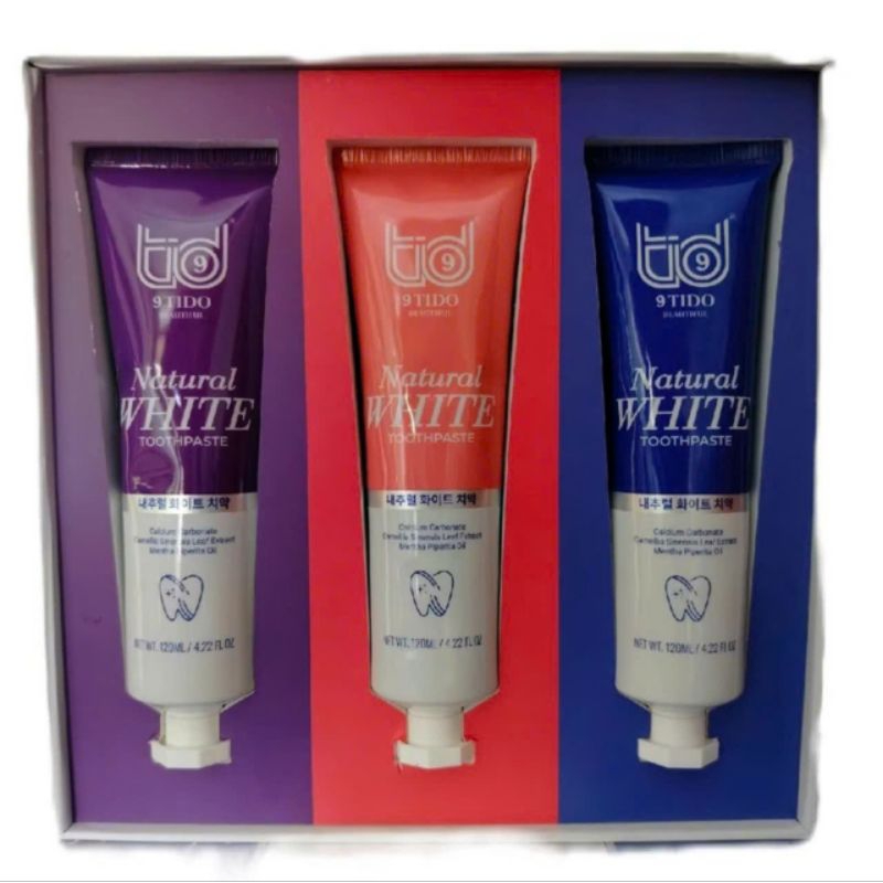 BỘ KEM ĐÁNH RĂNG 9TIDO [Hàng Cam Kết Chính Hãng]