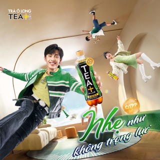 [SALE 6.6] Thùng 12 Chai Trà Ô long Tea+ (1000ml/chai)