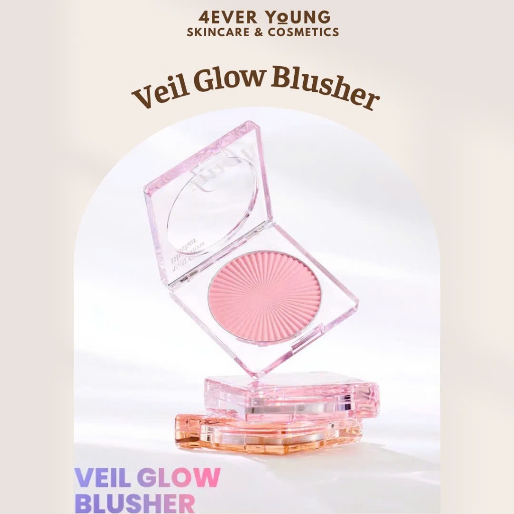 ✨4EVERYOUNG- Phấn Má Hồng Trang Điểm Veil Glow Blusher 5g