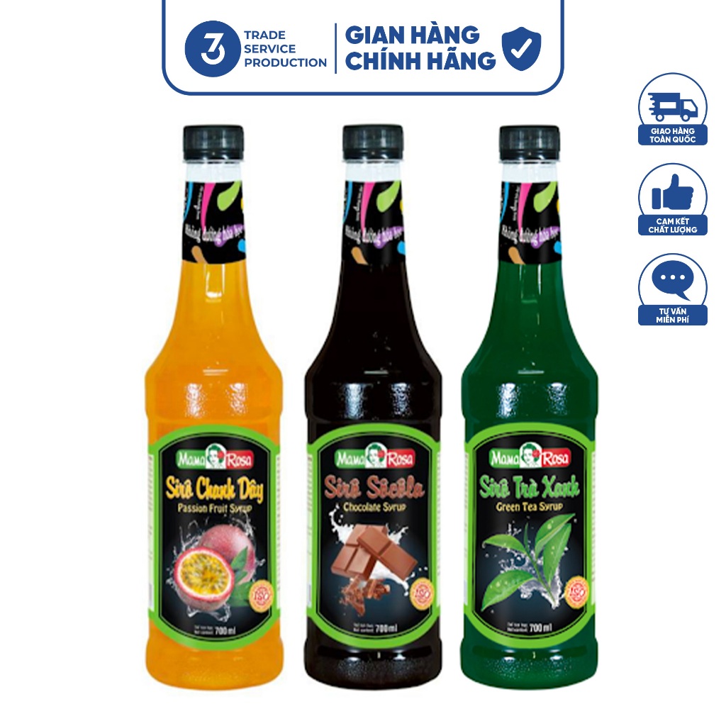 Siro Golden Farm Trái Cây Đủ Vị - 520ml