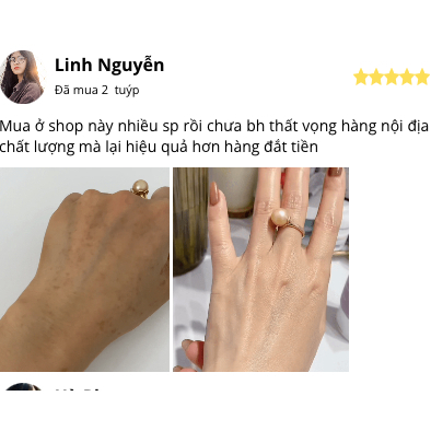 Kem Dưỡng Da Tay VHA Whitening Hand Cream - Kem Tay VHA Mờ Nám, Đồi Mồi ,Làm Mềm Da, Dưỡng Da Tay Ẩm, Sạch Thâm Sạm