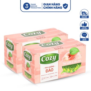 Trà Đào Cozy Túi Lọc ( Hộp 25 Túi)