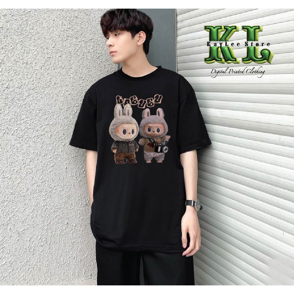 [KAYLEE] Áo thun LABUBU Form rộng Nam Nữ thời trang Oversize - Unisex Streetwear
