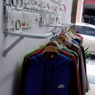 Xào, tay U bắn tường có chân chống chéo quần áo cho shop, cửa hàng thời trang sắt sơn tĩnh điện, siêu chịu lực  VNS-052