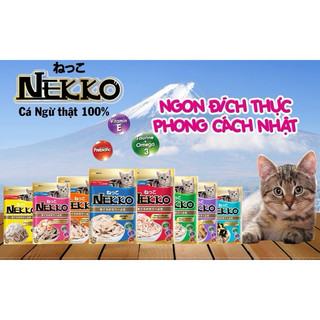 [Combo 5 gói] Pate Nekko gói 70g cho mèo