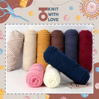  Len Cotton Love  Cotton Ống Valentine  Chuyên Dùng Đan Móc Khăn Mũ Áo Mùa Đông Cuộn 100gr 