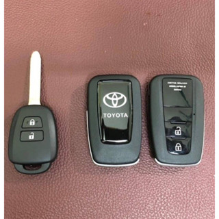 Vỏ Gập Vios Mẫu Mới Nhất 2 nút cho vios 2014-2018. Cắt chìa Khoá qua hình ảnh