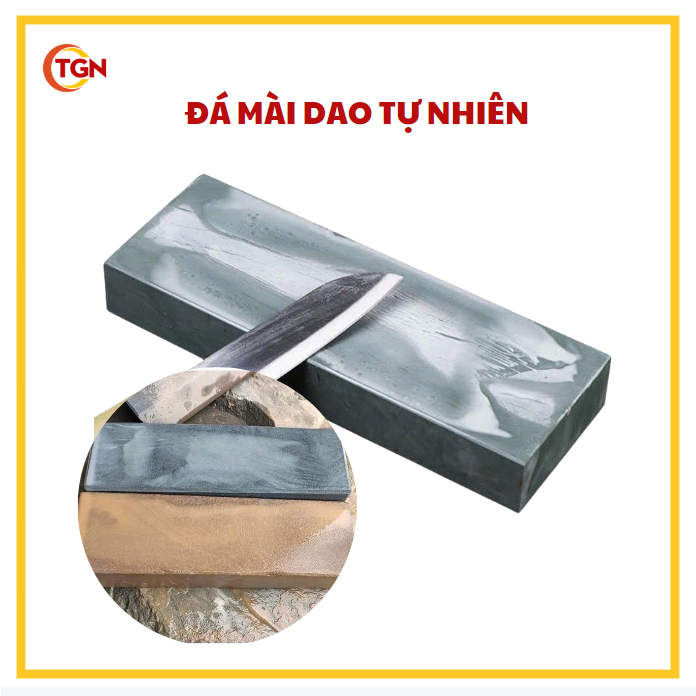 Đá Mài Dao Tự Nhiên - Mài mịn, mài phá
