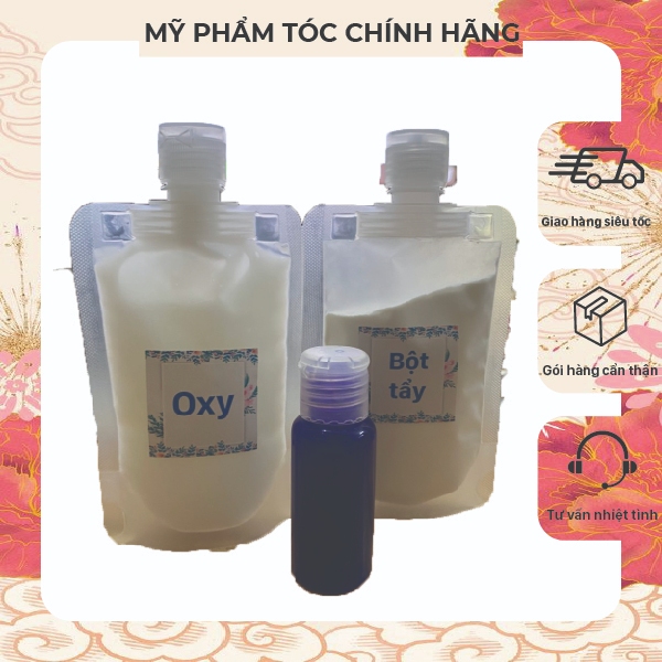 Combo tẩy tóc bạch kim tại nhà lên màu chuẩn đẹp không rát da đầu | Mỹ phẩm tóc Bla.