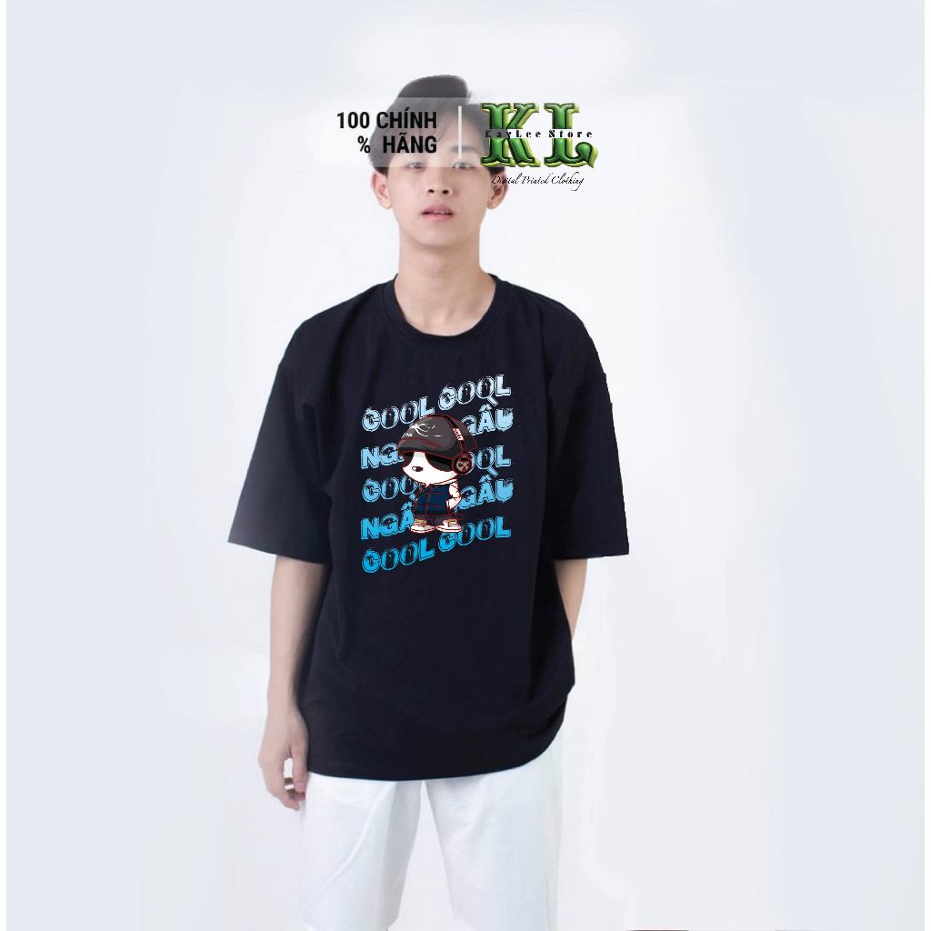 [KAYLEE] Áo thun COOL NGẦU Form rộng Nam Nữ thời trang Oversize - Unisex Streetwear