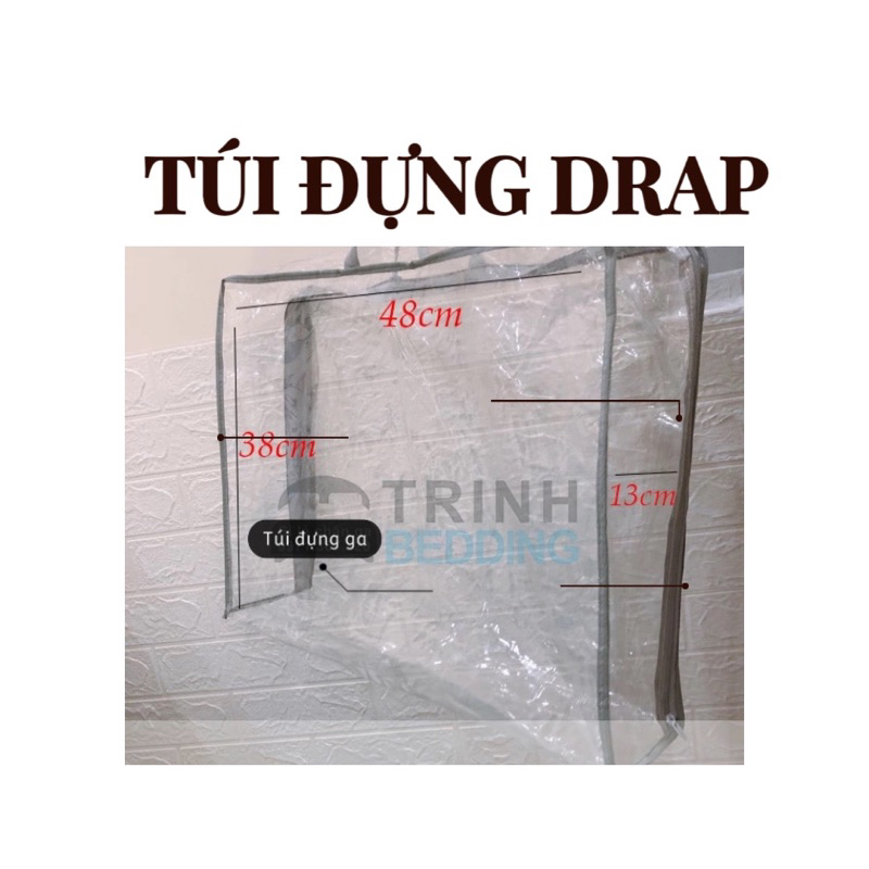 TÚI ĐỰNG DRAP 10k - 15k ( đựng chăn ga gối )