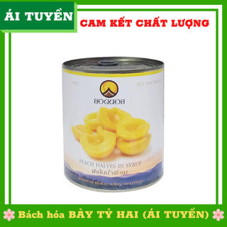 Quả Đào Ngâm Boddob Lon 820gr