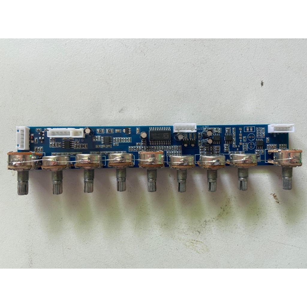 Mạch echo loa kéo ES56301 9 volume nguồn đôi