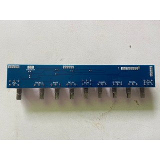 Mạch echo loa kéo ES56301 9 volume nguồn đôi