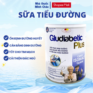  Sữa Bột Cho Người Tiểu Đường Gludiabetic Plus Lon 400 900 gram 