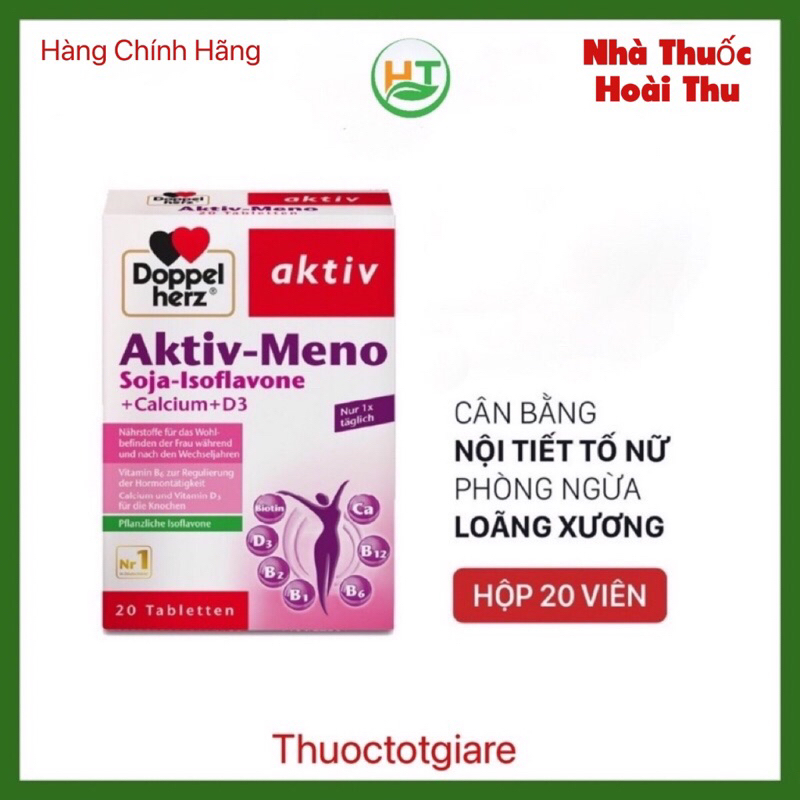 DoppelHerz Aktiv Meno - Viên uống cân bằng nội tiết tố nữ