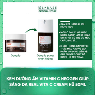 Kem dưỡng ẩm Vitamin C Neogen giúp sáng da Real Vita C Cream Hũ 50ml