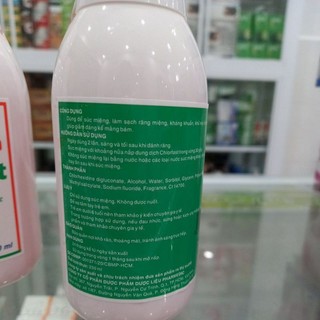 Nước súc miệng kháng khuẩn Chlorfast 250ml