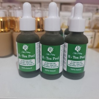  PEEL lột da VI TẢO B-TOX chuyên SPA.. làm trắng da mờ thâm,mụn nám tàn nhang đồi mồi.. chai 30ML 