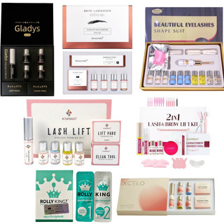 Tổng hợp các bộ uốn mi, uốn mày, thuốc uốn mi: GLADYS, LASH LIFT, ICONSIGN, ROLLY KING, XCELO...