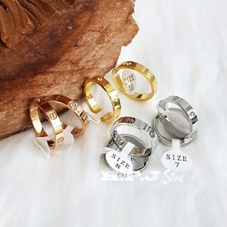 Nhẫn nữ, nhẫn nam có đá thời trang NF381