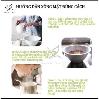 Xông Mặt Nhiều Thảo Mộc - XM3