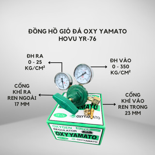 Đồng hồ oxy ( đồng hồ gió) Yamato