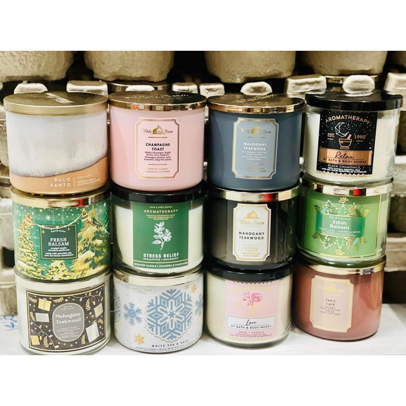 Nến thơm 3 tim Bath & Body Works 411g