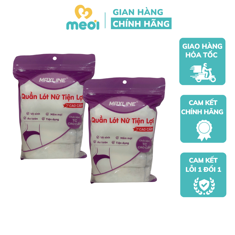 Quần lót giấy cao cấp Maxline, Quần lót dùng một lần tiện lợi