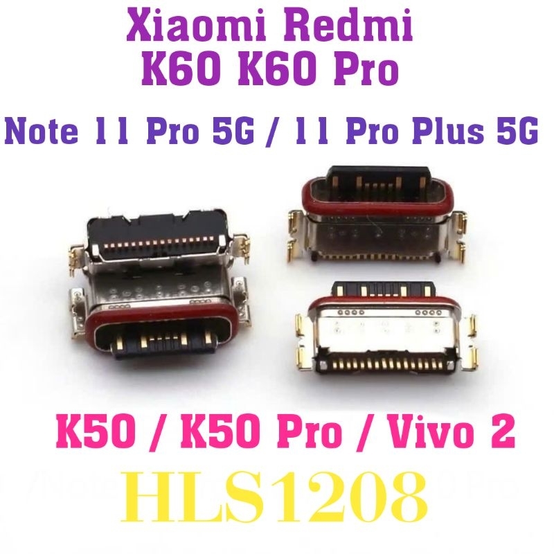 Chân sạc Xiaomi Redmi Note 11 Pro 5G/11 Pro Plus 5G  , Redmi K50/K50 Pro , Redmi K60/K60 Pro/K60e , 