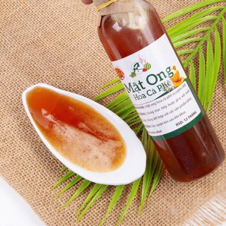 500ml Mật ong hoa cà phê nguyên chất. Có hồ sơ công bố, xuất hóa đơn công ty đầy đủ