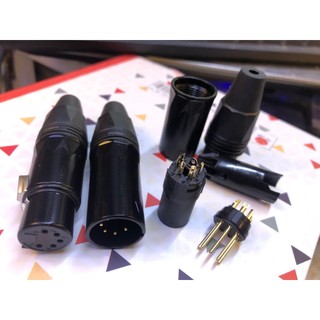 Đầu jack hàn - canon 5 chân