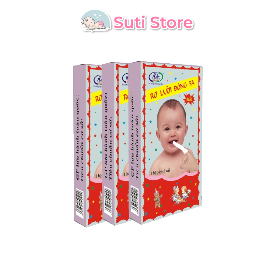 1 hộp rơ lưỡi Đông Fa cho bé