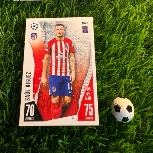 [ CHÍNH HÃNG ] - TOPPS MATCH ATTAX 2024 - SAUL NIGUEL (ATLETICO MADRID)