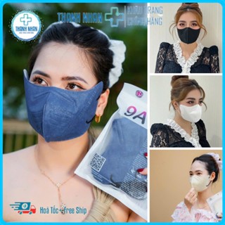 [100 Cái] Khẩu Trang 9A Tuấn Huy 5 Lớp Kháng Khuẩn ,Chống Nắng Tối Ưu.