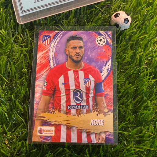[ CHÍNH HÃNG ] - FAN FAVOURITES - TOPPS HERITAGE 2024 - KOKE (ATLETICO MADRID)