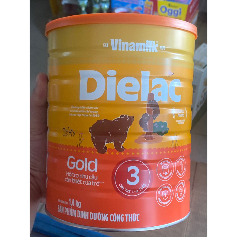 Sữa Bột Dielac Alpha Gold 3 1,4kg