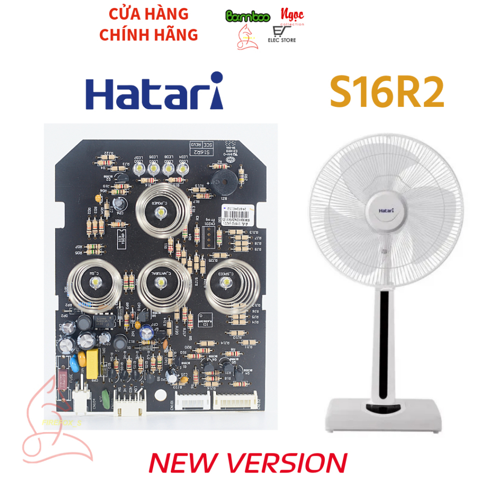 Bo mạch quạt sàn Hatari model S16R2