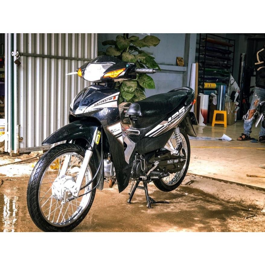 Tem Xe Máy Tem wave phong cách 125i Wave 110 ( Tem 3 Lớp Chống Nước Chống Bay Màu )