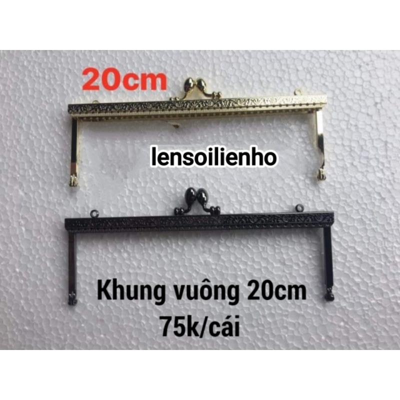 Khung ví vuông 20cm