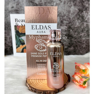 Serum tế bào gốc Eldas Hộp 4 ống/ Eldas Aura chai 100ml Hàn Quốc
