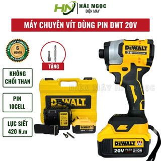 Máy bắn vít cầm tay chuyên vít pin DWT 20V không chổi than bắn vít bắn tôn bảo hành 12 tháng