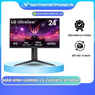 [FULL VAT] MÀN HÌNH GAMING LG 24GS65F- 27GS65F  - 24GN65R-B  (23.8 - 27 INCH/FHD/IPS/144HZ - 180HZ/1MS)