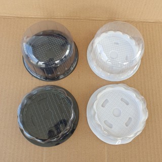 Set 100 Hộp Bầu H15 - Hộp Đế Đen Nắp Trong - Đựng bánh bông lan, Xôi Chữ Phúc thôi nôi..