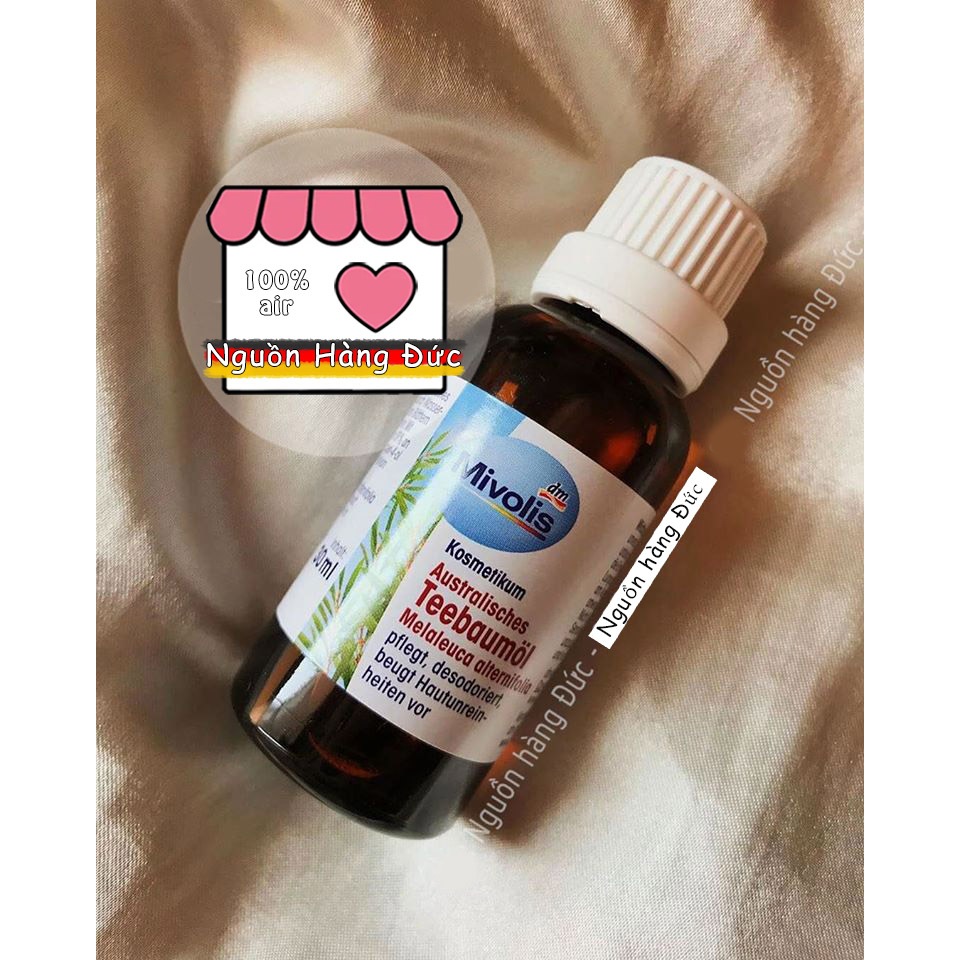 Tinh dầu tràm trà Đức Mivolis làm đẹp da - Nguồn hàng Đức