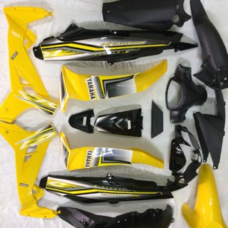 Bộ Dàn áo xe  Sirius RC màu Vàng Đen -  nhựa ABS nguyên sinh loại 1+Tặng Kèm Tem